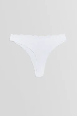 Tanga lencero blanco