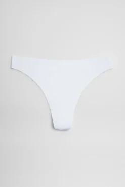 Tanga láser invisible blanco