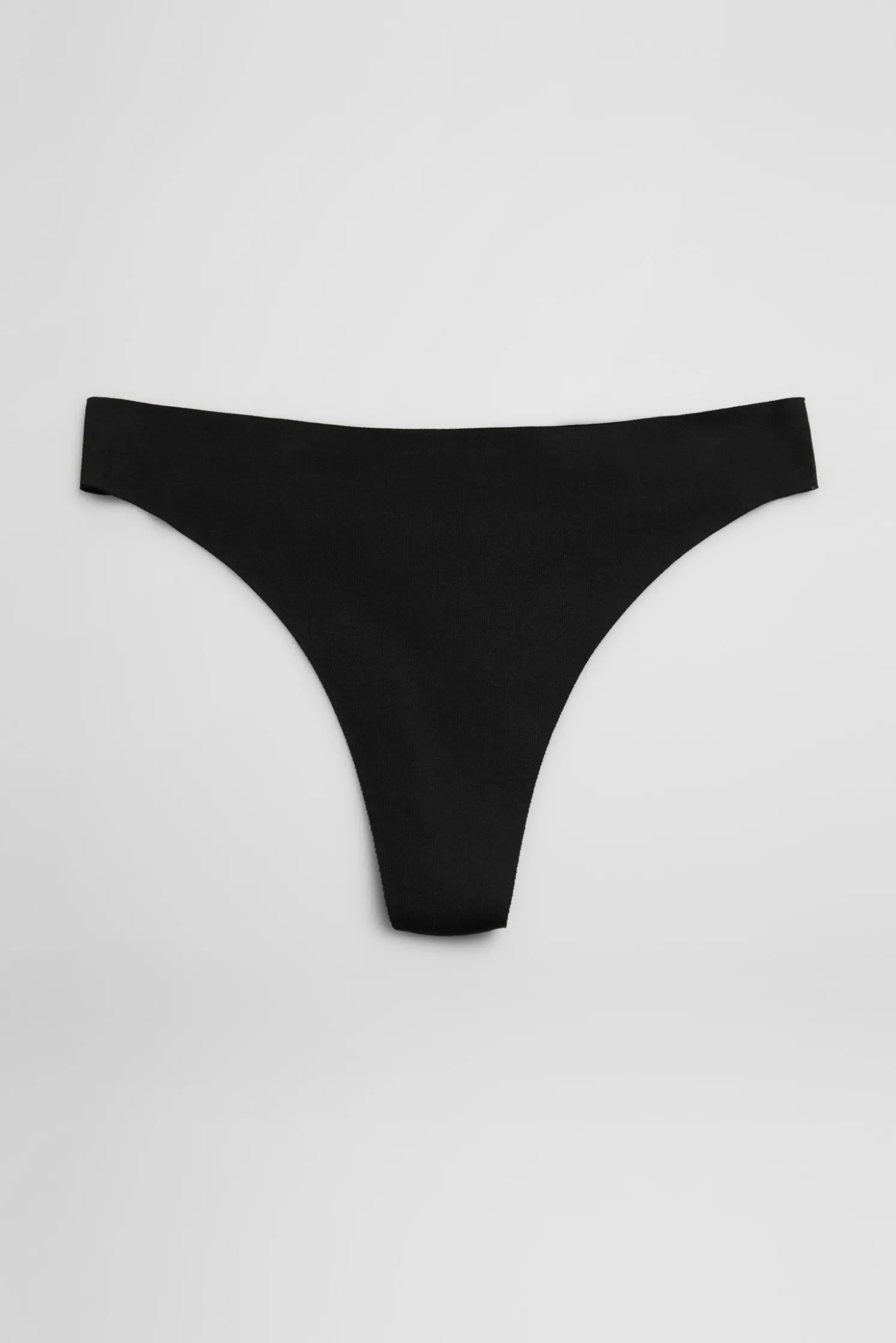 Tanga láser invisible negro