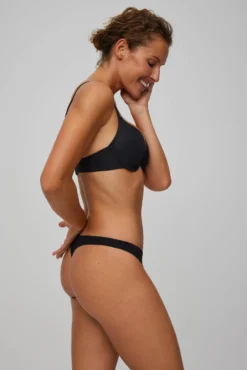 Tanga láser invisible negro