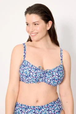 Top bikini reductor liberty azul copas D y E