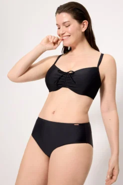 Top bikini reductor negro copas D y E