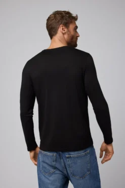TÉRMICO Camiseta control de temperatura manga larga negro