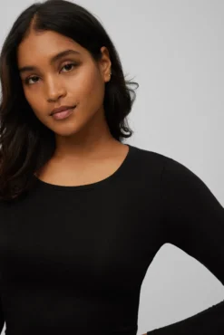 TÉRMICO Camiseta control de temperatura manga larga negro