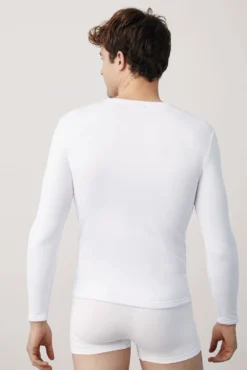 TÉRMICO Camiseta interior manga larga blanco