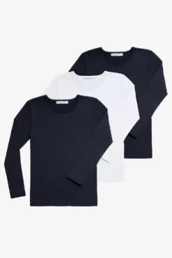 TÉRMICO Pack 3 camisetas mujer manga larga