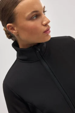 ULTRA TÉRMICO Chaqueta ajustada deportiva negra