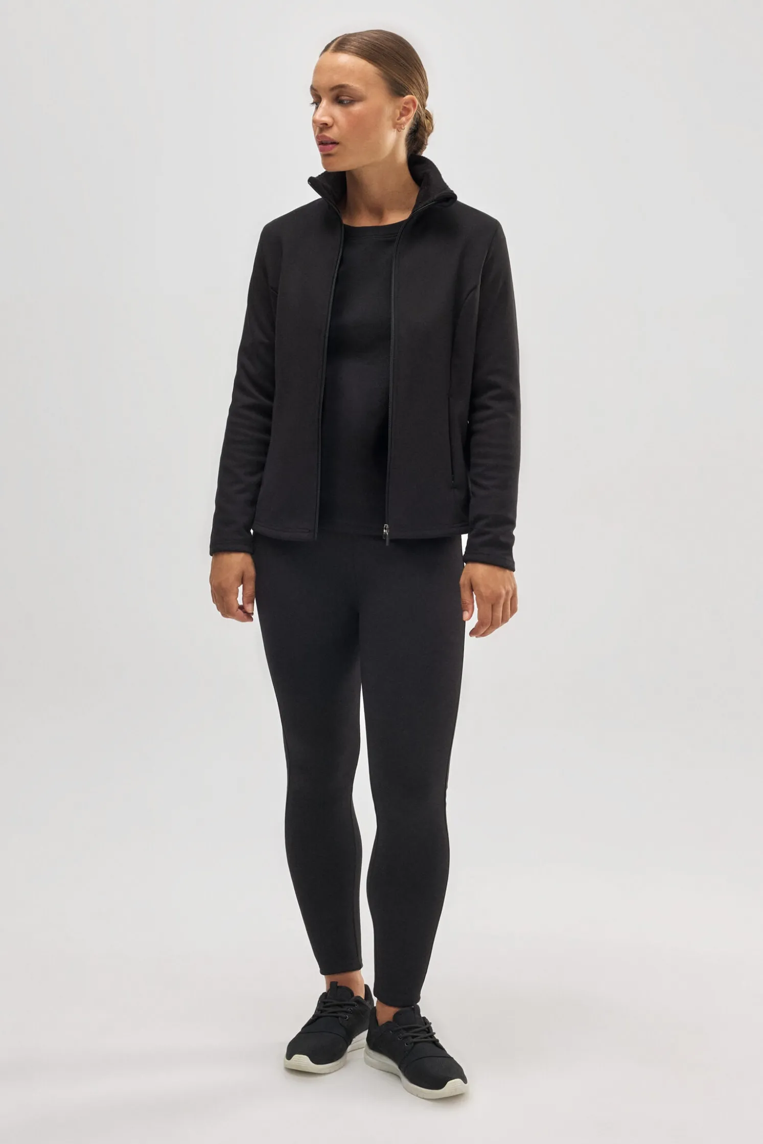 ULTRA TÉRMICO Chaqueta ajustada deportiva negra