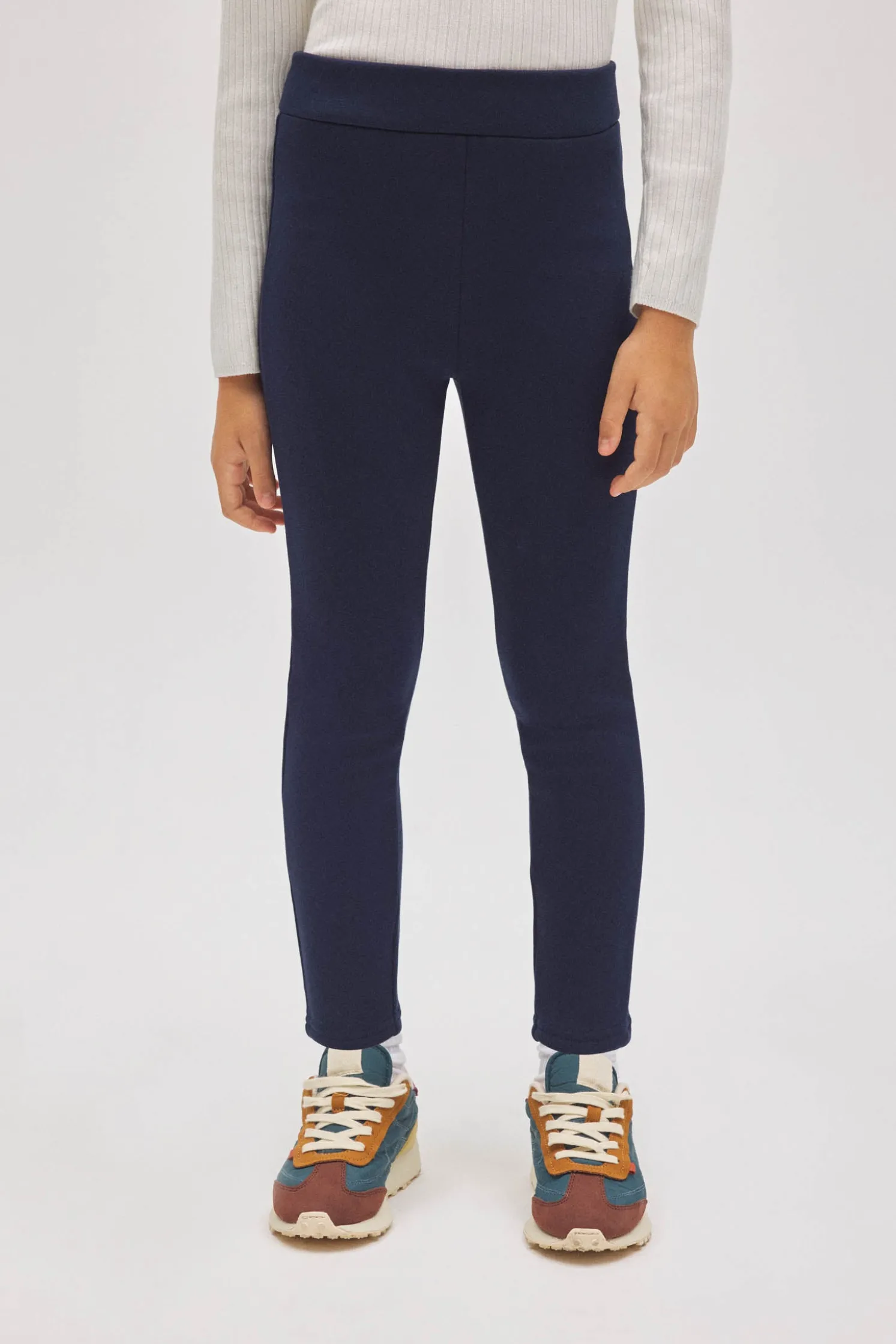 ULTRA TÉRMICO Leggings niña afelpado polar marino