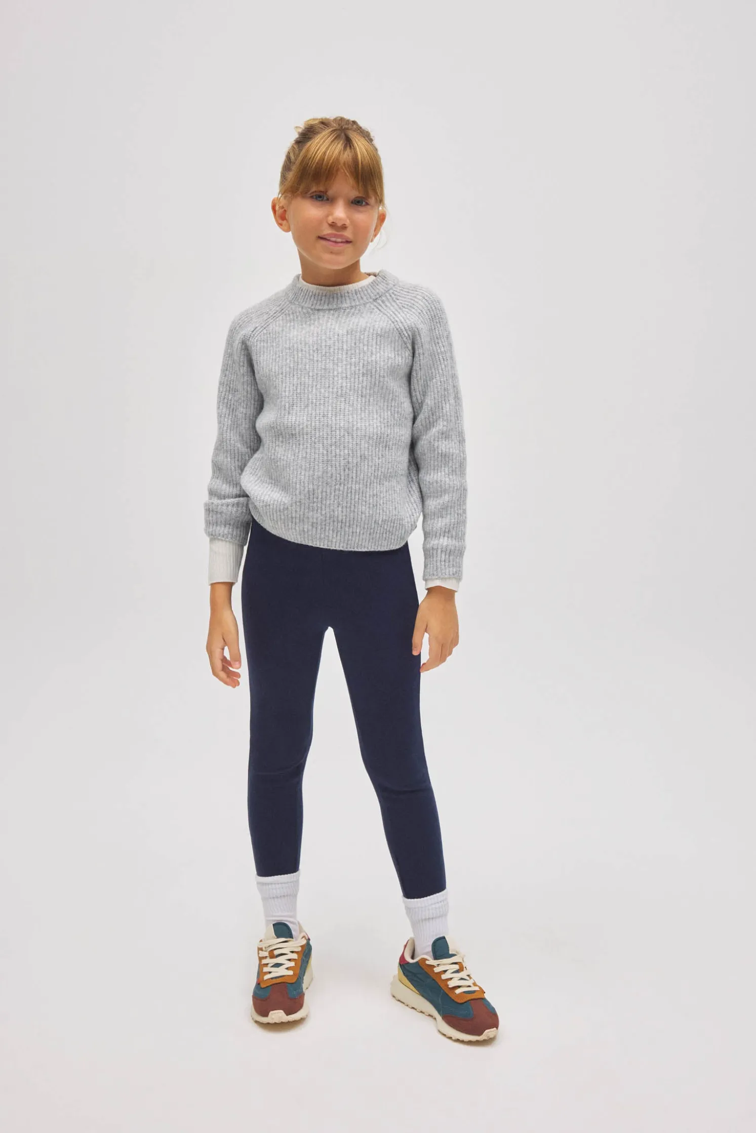 ULTRA TÉRMICO Leggings niña afelpado polar marino