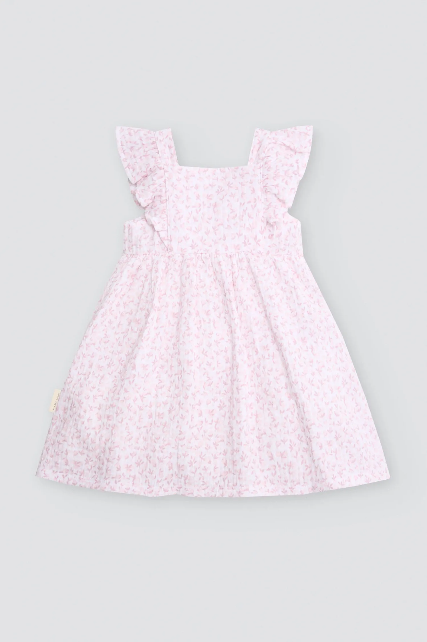 Vestido bebé sin mangas estampado floral