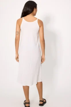 Vestido largo ligero blanco